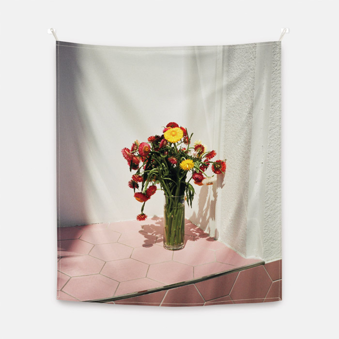 flower in vase 패브릭 포스터 대형