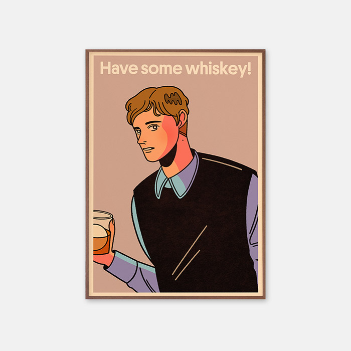 뚜누 하이퍼펜션 Hyper pension 작가 Have some Whiskey 포스터