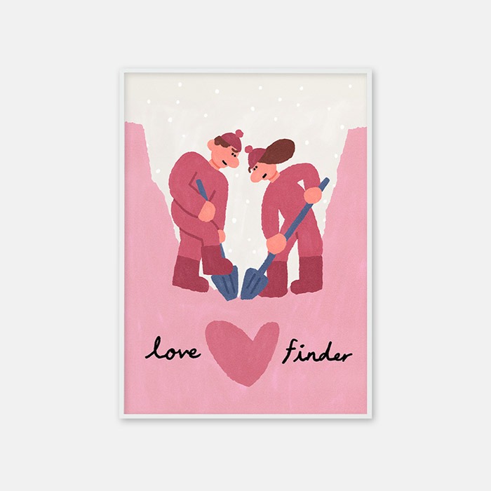 뚜누 Kim Jam(김잼) 작가 Love finder 포스터