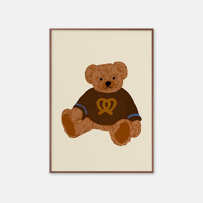 뚜누 홈브루아이디어클럽 작가 pretzel bear 포스터
